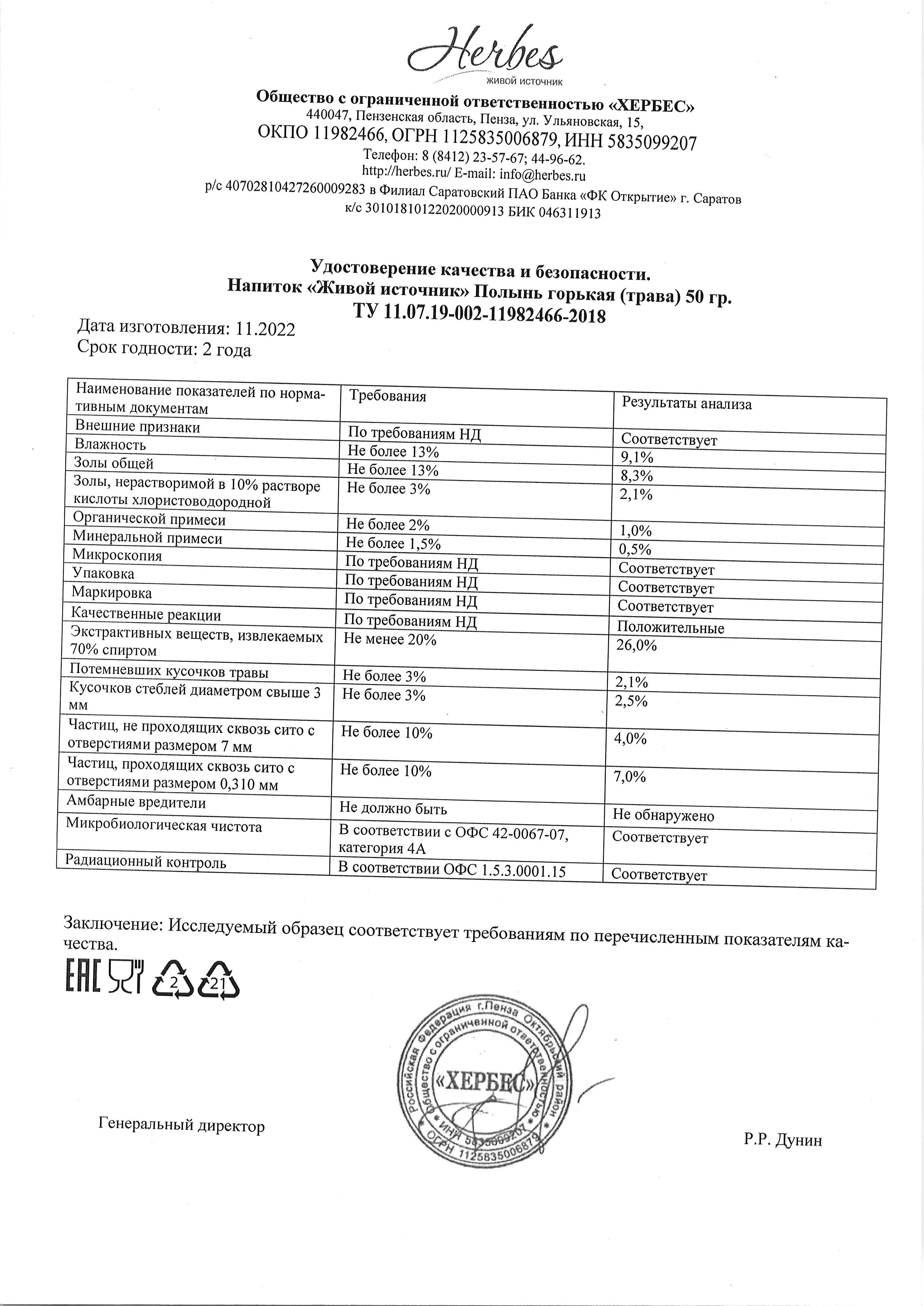 Паспорт №112022